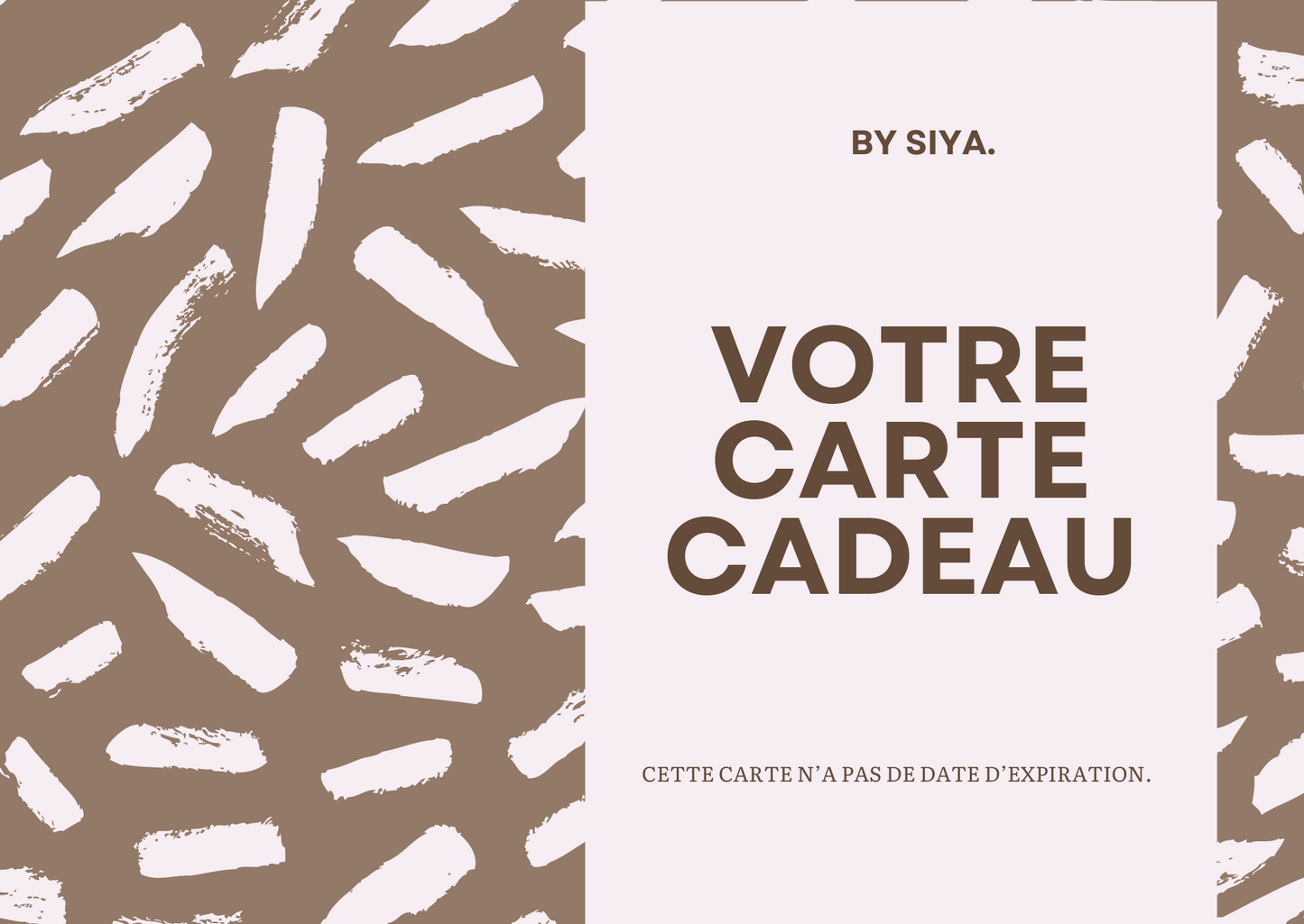 Carte cadeau SIYA